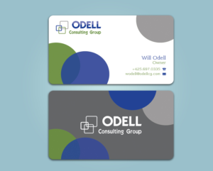 Diseño de Tarjeta de Presentación por Graphics Design Help para Odell Consulting Group | Diseño: #23572402