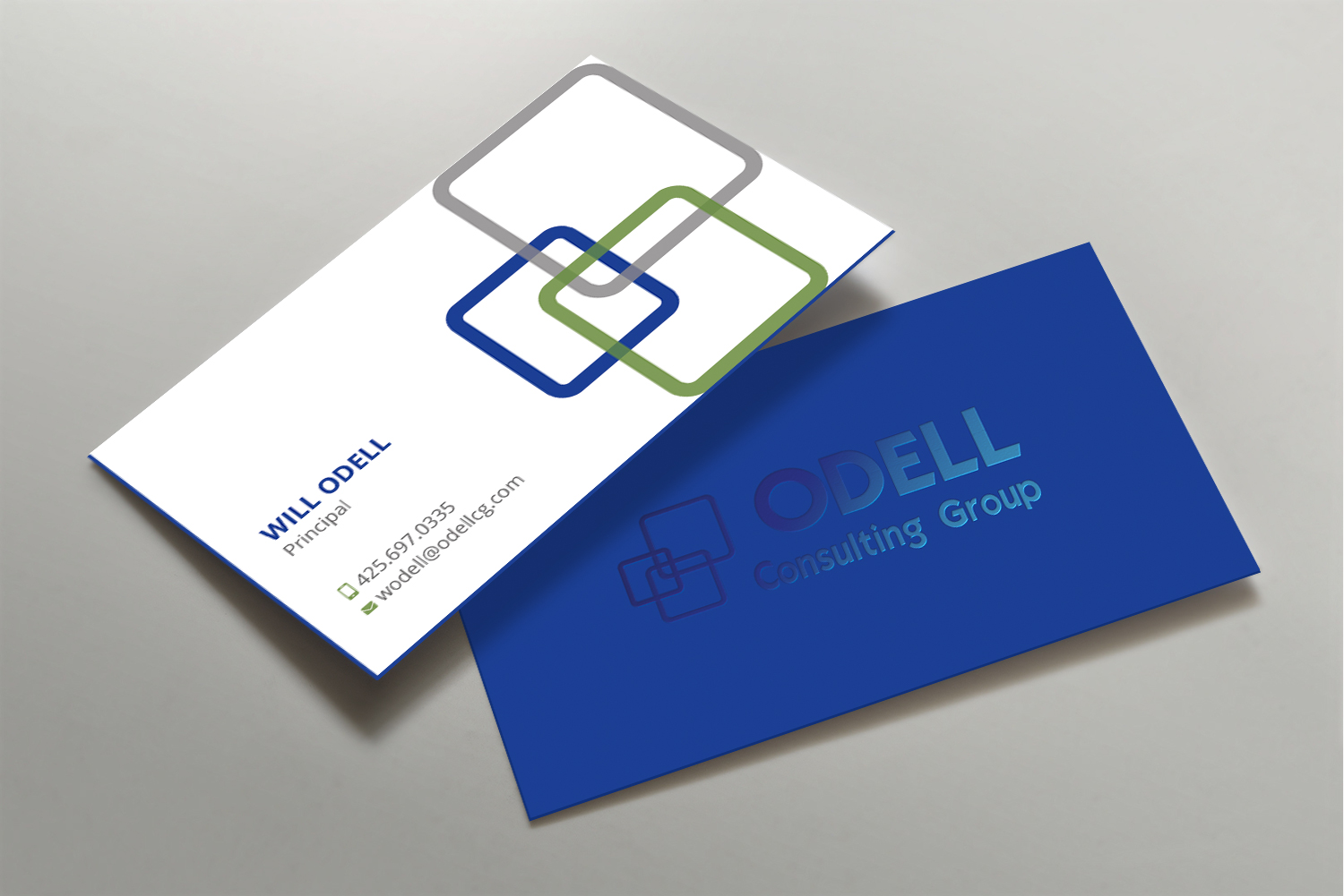 Business Card Design by DesignShout for Odell Consulting Group | Design #23546405
