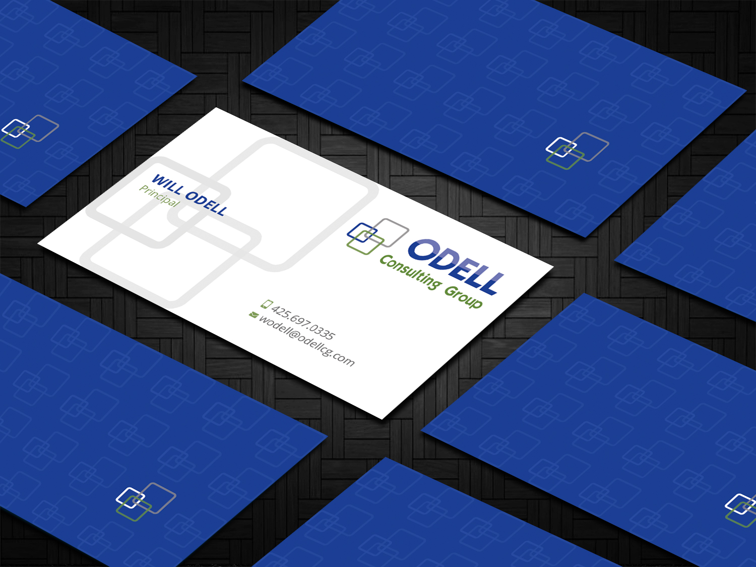 Business Card Design by DesignShout for Odell Consulting Group | Design #23546433