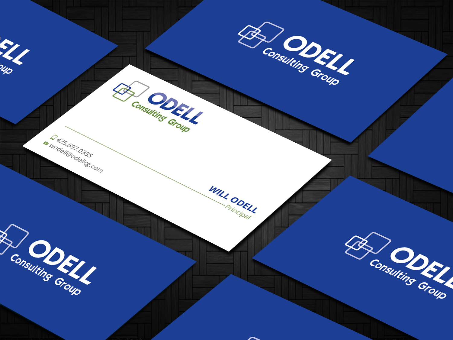 Business Card Design by DesignShout for Odell Consulting Group | Design #23546489