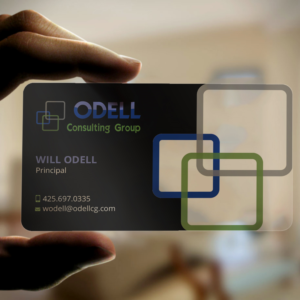 Business Card Design by DesignShout for Odell Consulting Group | Design: #23546564