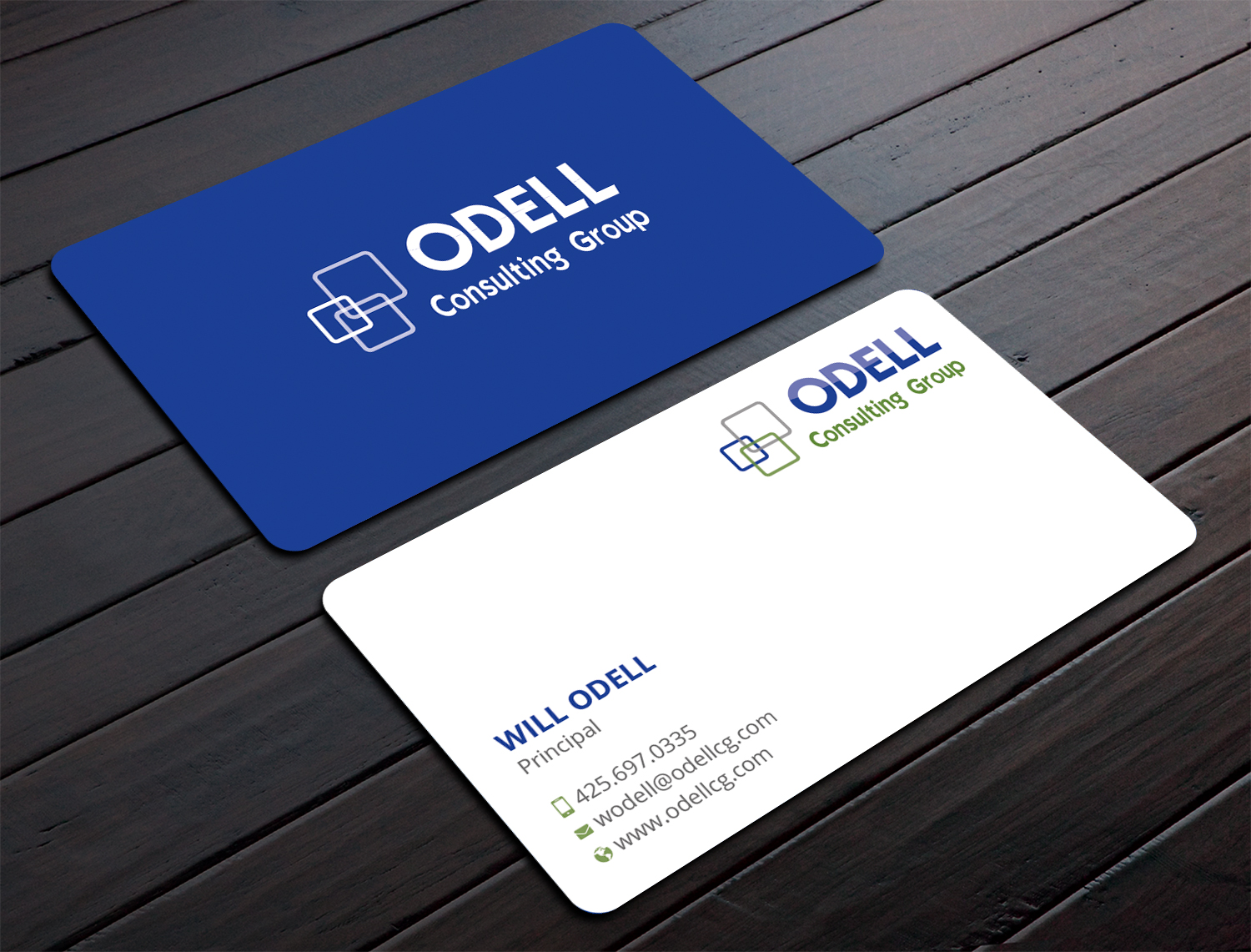 Business Card Design by DesignShout for Odell Consulting Group | Design #23546616