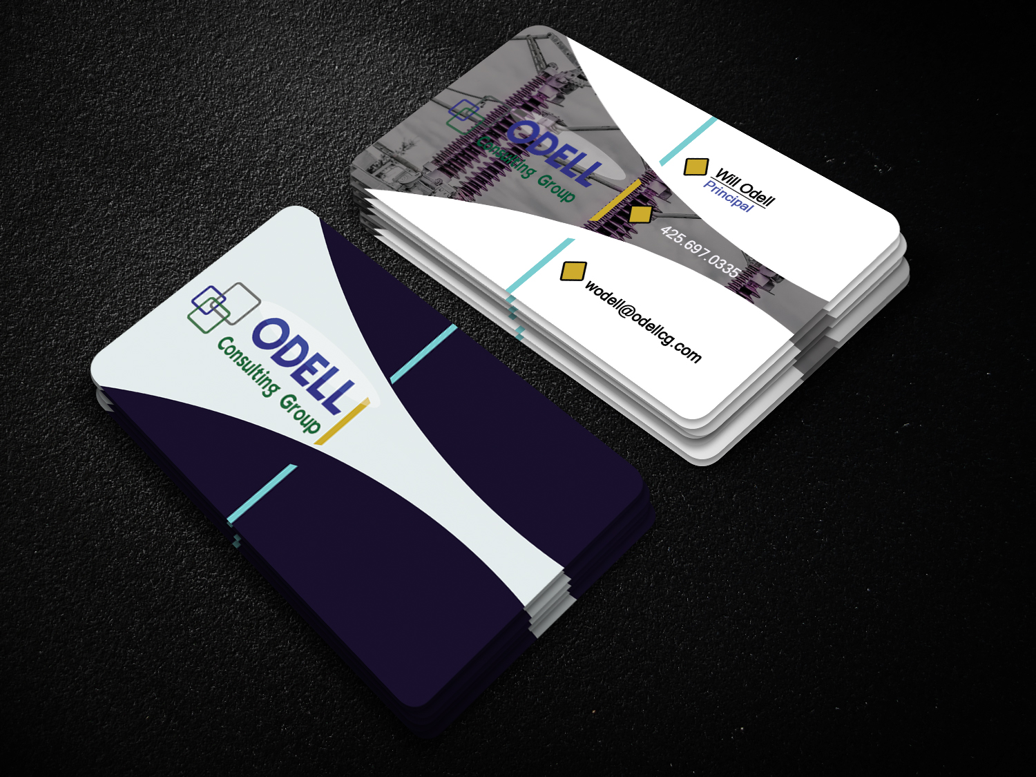 Diseño de Tarjeta de Presentación por Anony Mouse para Odell Consulting Group | Diseño #23569954