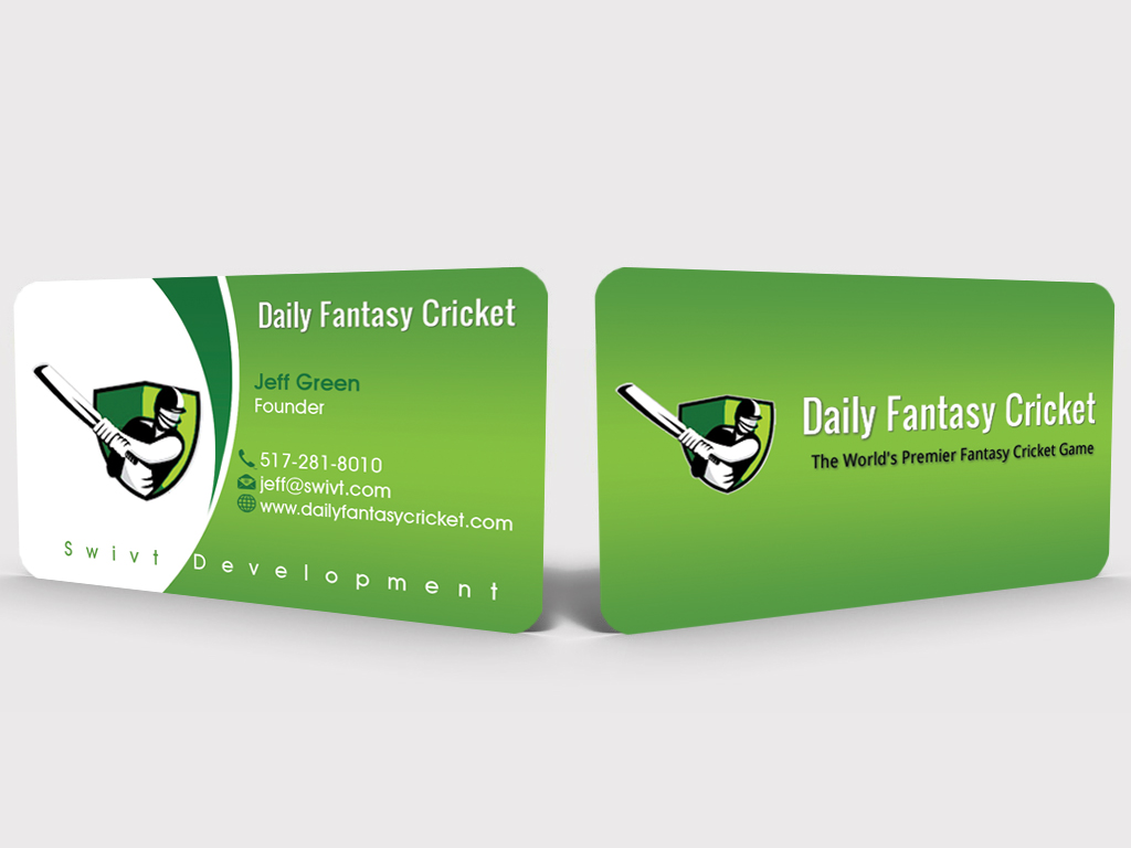 Design de Carte de Visite par Hardcore Design pour Daily Fantasy Cricket | Design #3014047