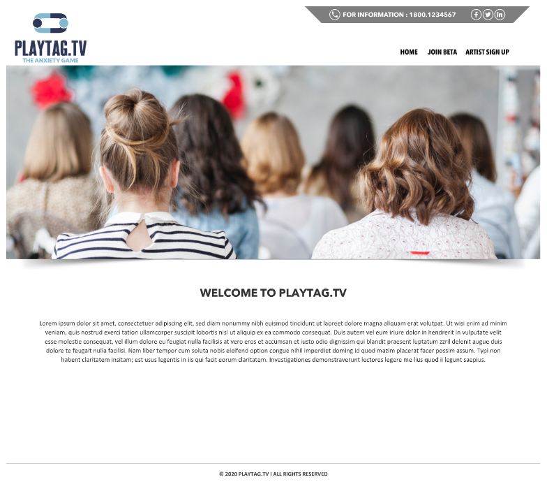 Web Design by -Marc- for TAG | Design #23603339