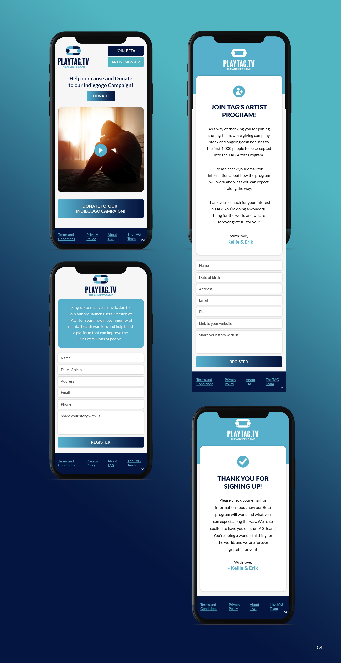 Web Design by pb for TAG | Design #23557887