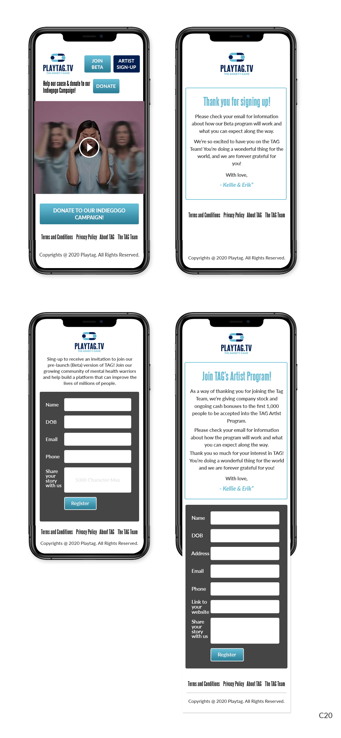 Web Design by pb for TAG | Design #23557889