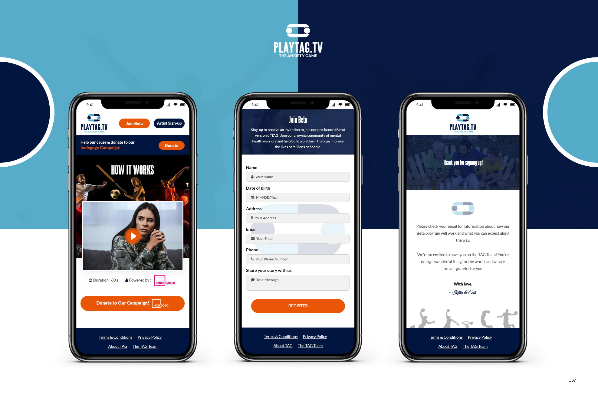 Diseño Web por pb para TAG | Diseño #23557893