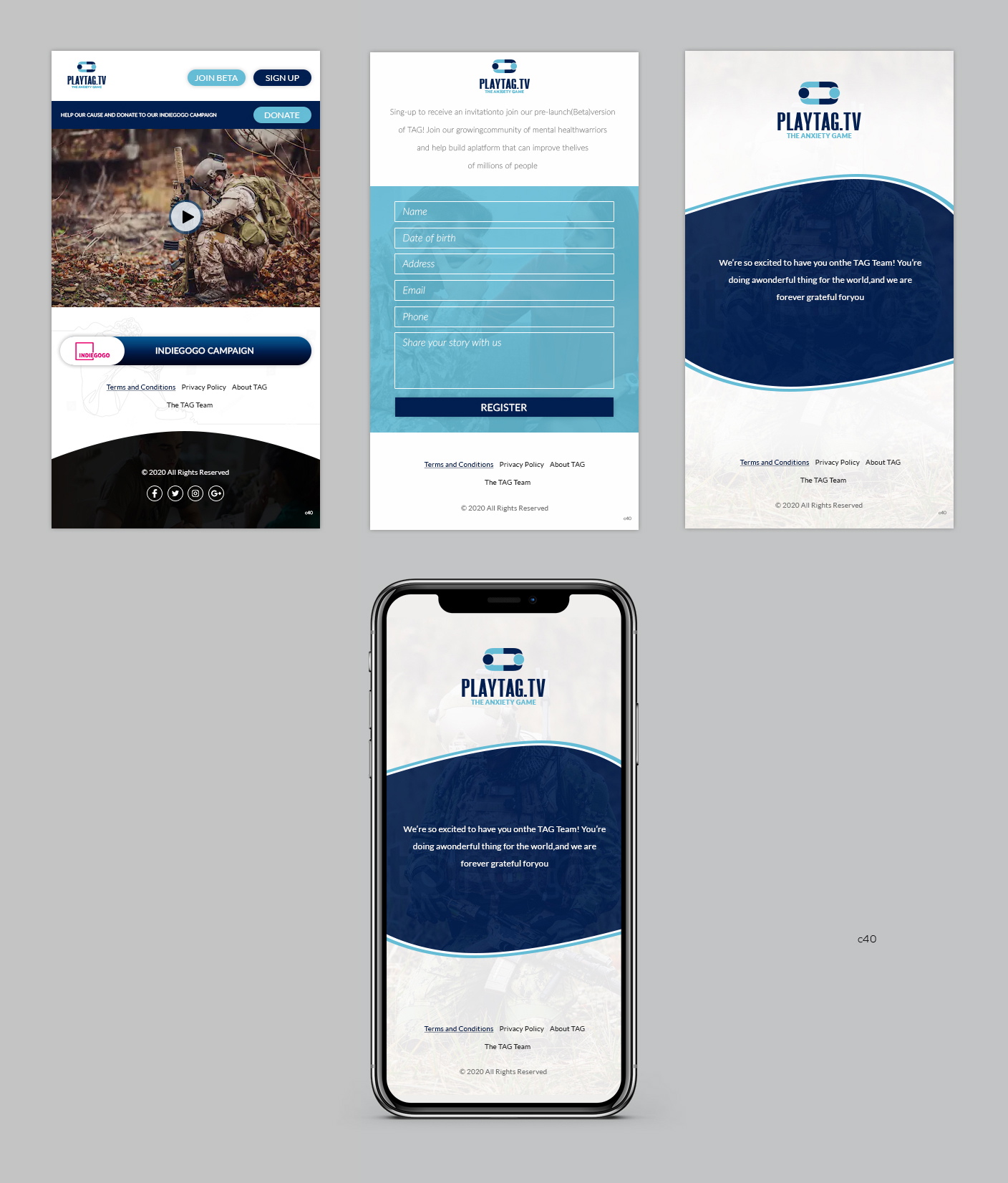 Diseño Web por pb para TAG | Diseño #23557895