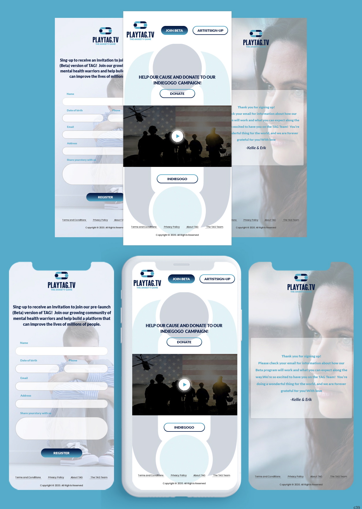 Diseño Web por pb para TAG | Diseño #23557896