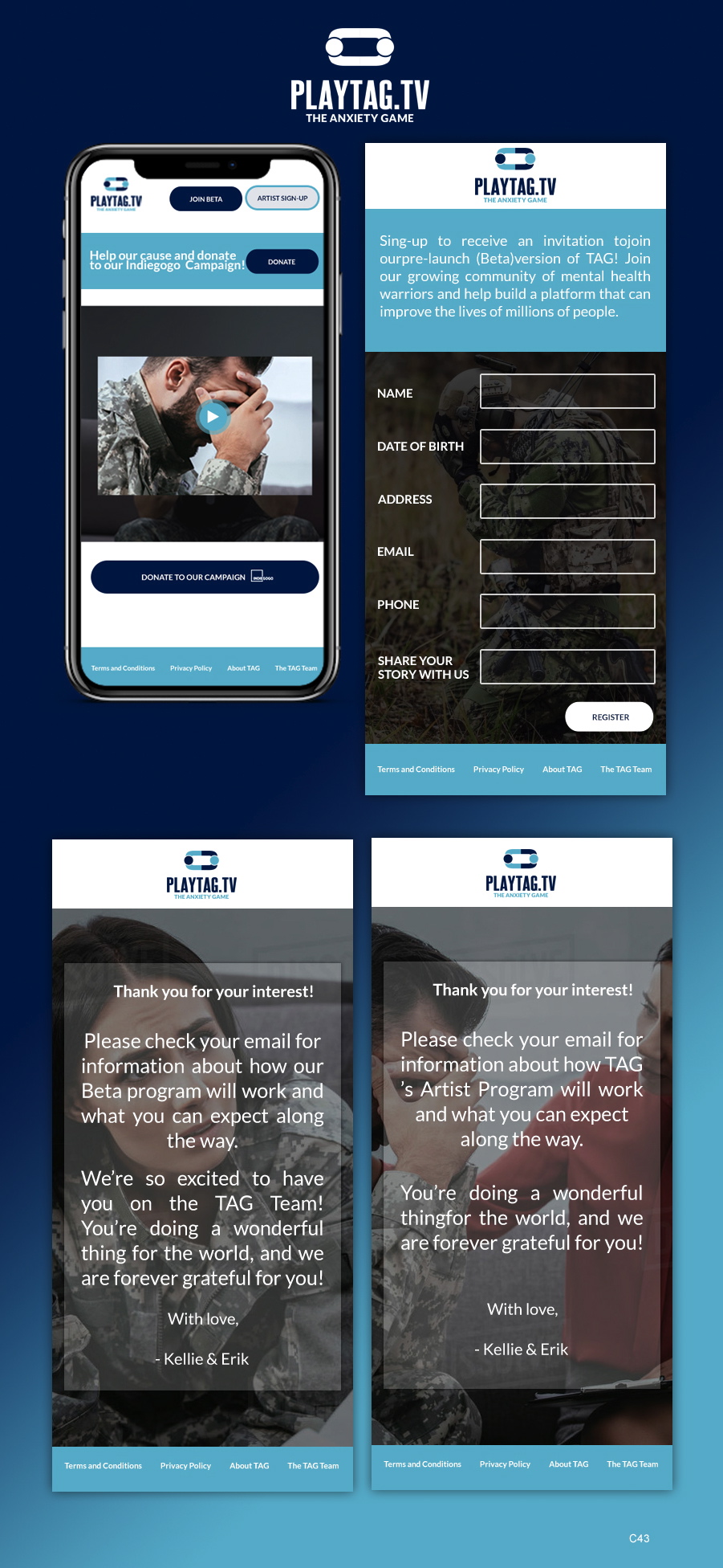 Diseño Web por pb para TAG | Diseño #23557899