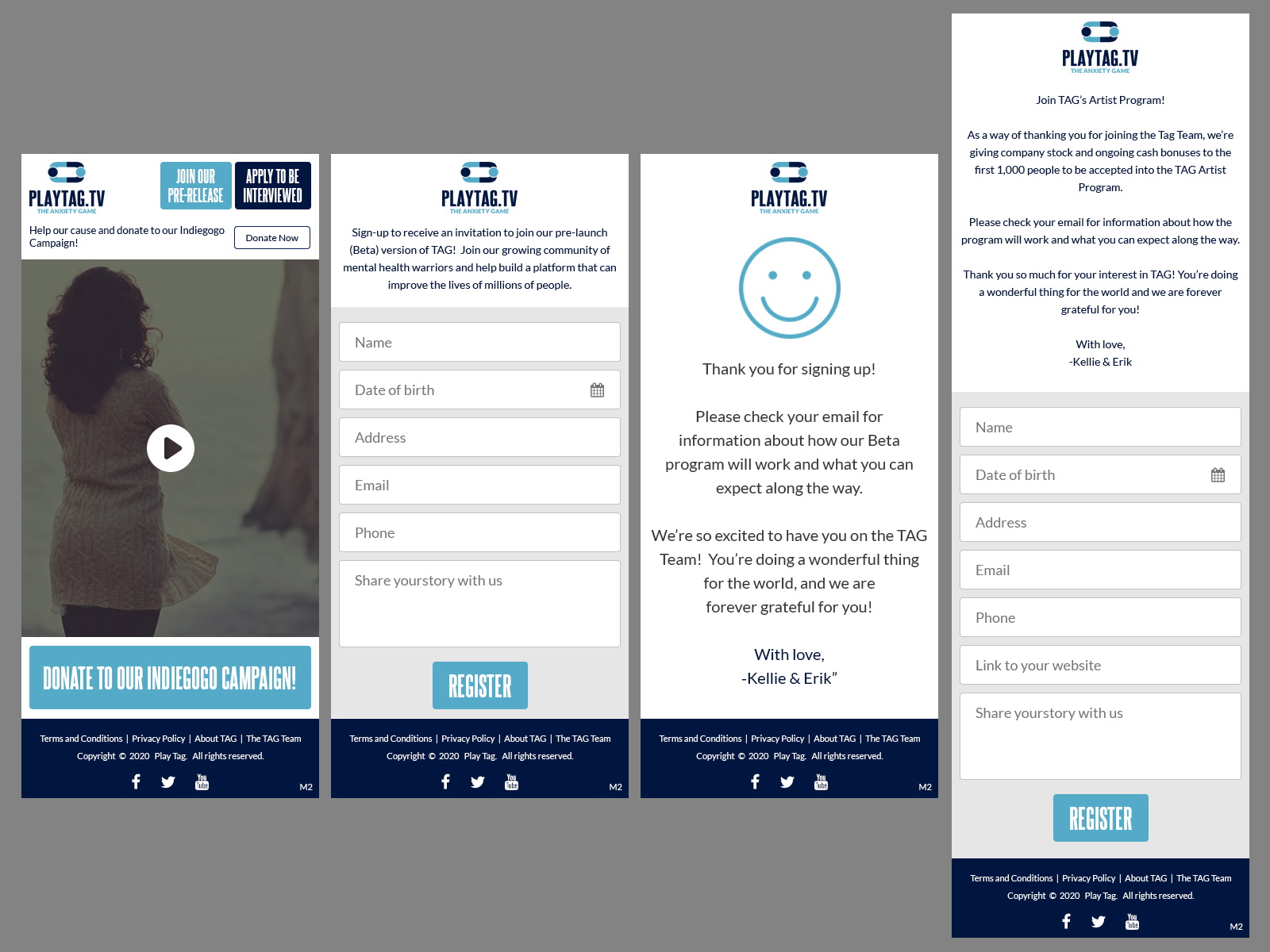 Web Design by pb for TAG | Design #23557901