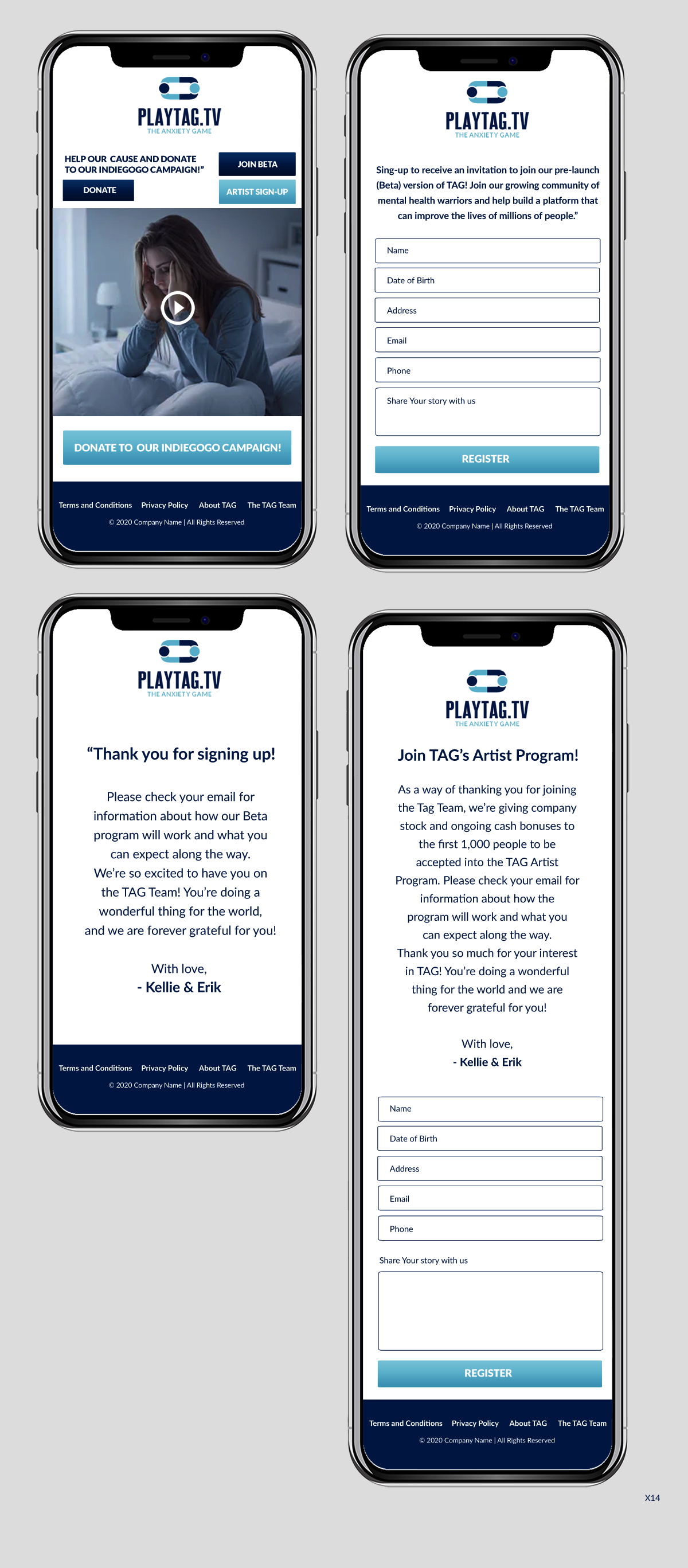 Diseño Web por pb para TAG | Diseño #23557906