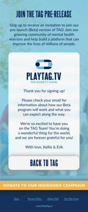 Web Design by Oscar Saunders for TAG | Design: #23574537