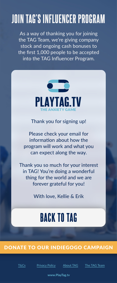 Web Design by Oscar Saunders for TAG | Design #23574539