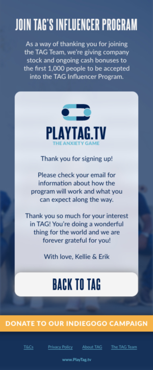 Web Design by Oscar Saunders for TAG | Design: #23574539