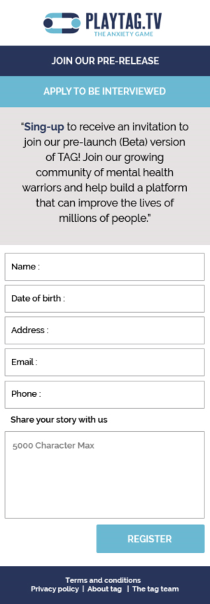 Web Design by sai.designer87 for TAG | Design: #23555529