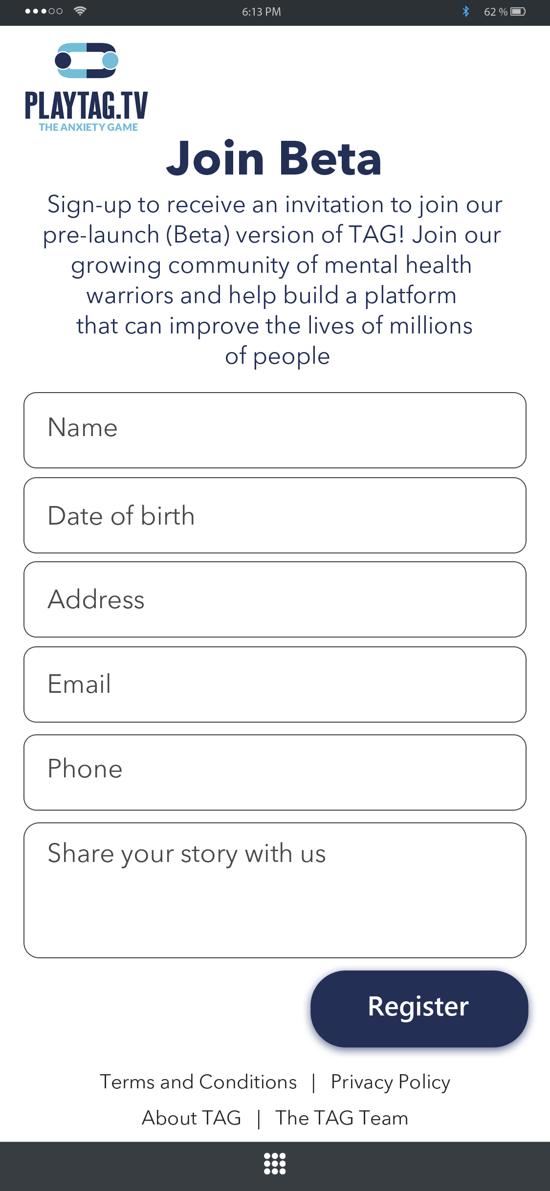 Web Design by sai.designer87 for TAG | Design #23570559