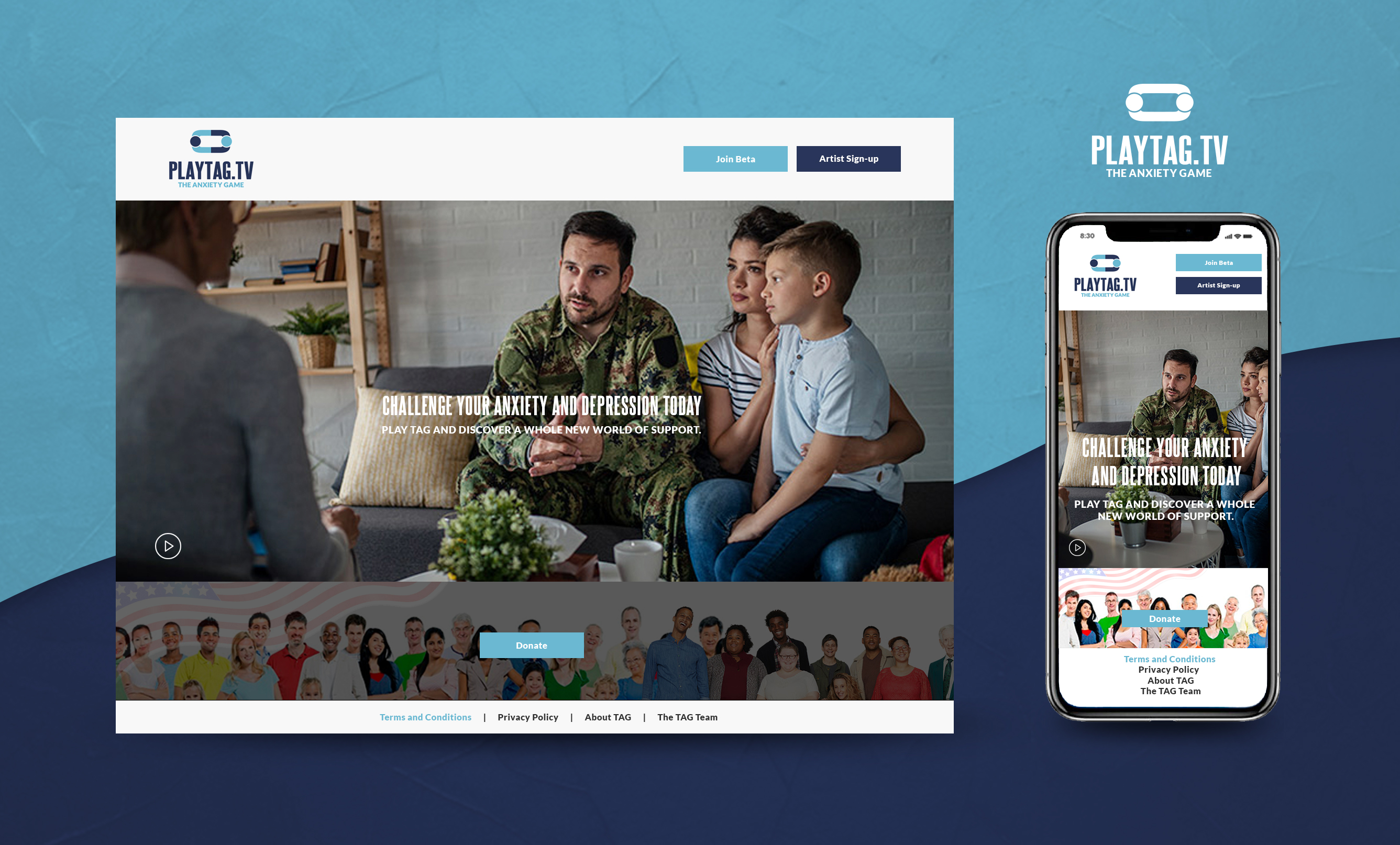 Web Design by bdesigner9 for TAG | Design #23549153