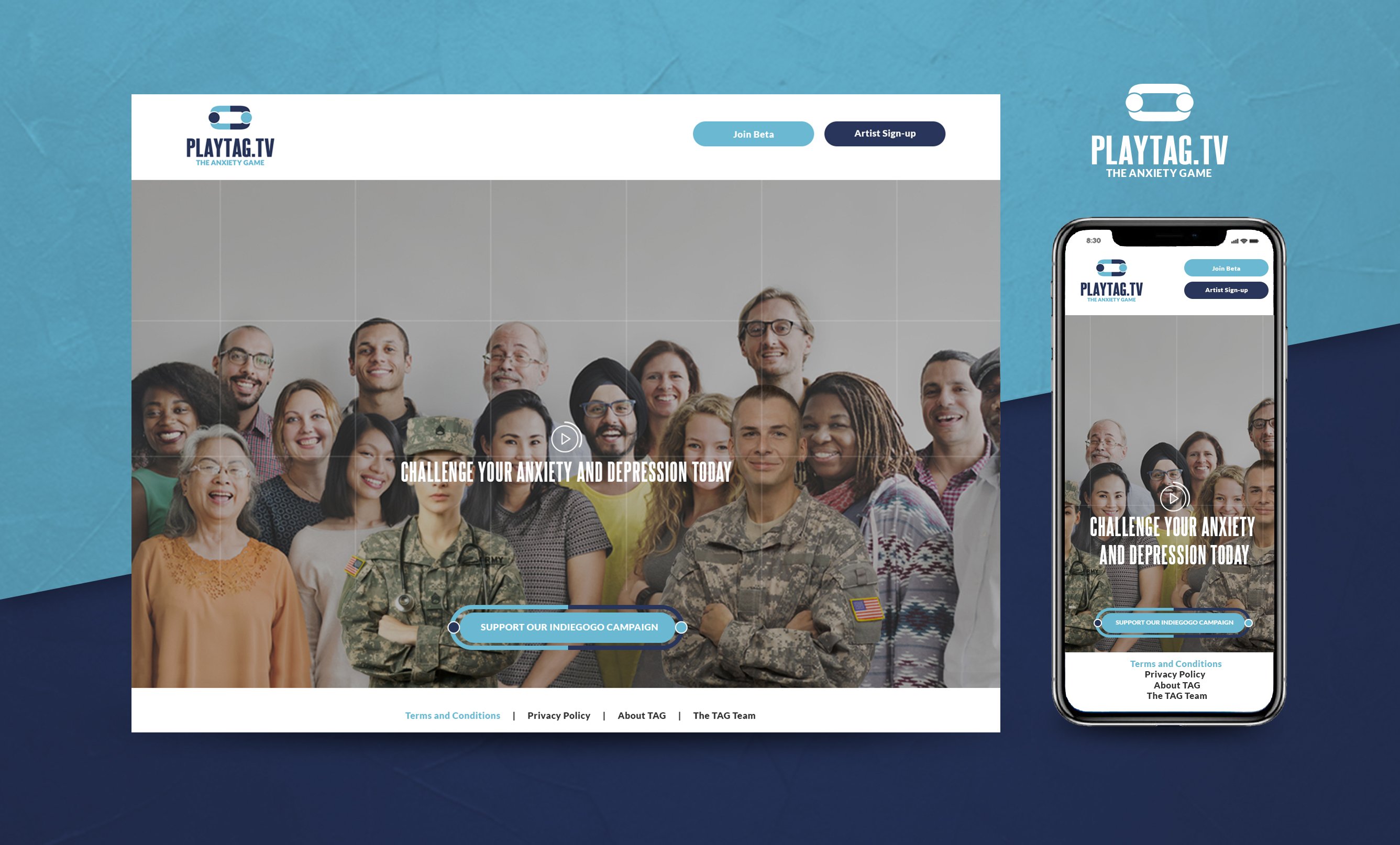 Web Design by bdesigner9 for TAG | Design #23562246