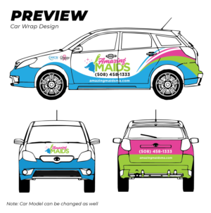 Car Wrap-Design von ZISGraphics für CleanlyPro, Inc.  | Design: #23565084