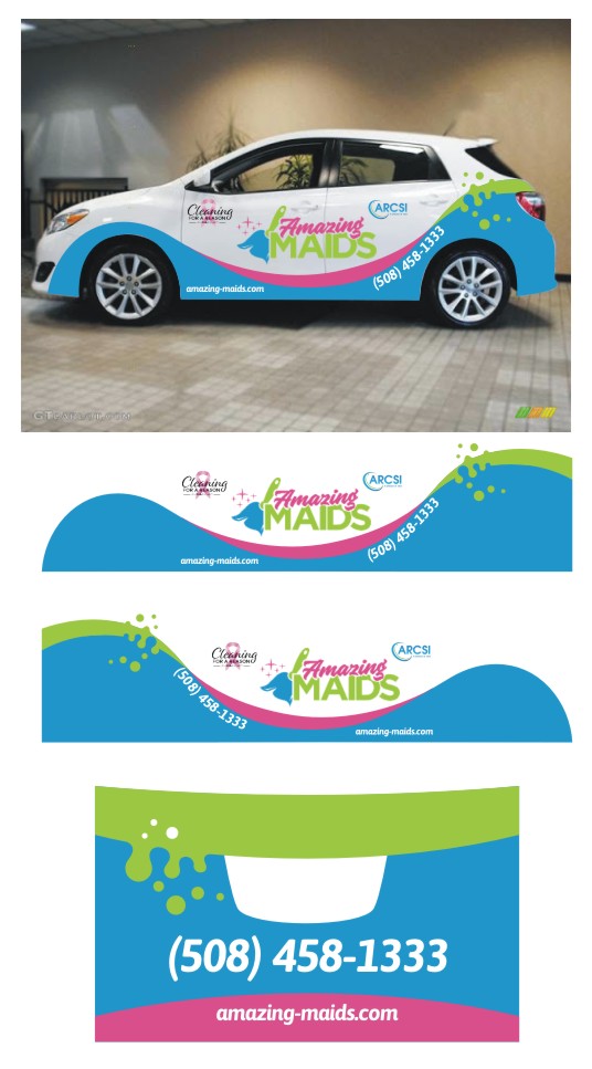 Car Wrap Design by iamrady for CleanlyPro, Inc.  | Design #23582100