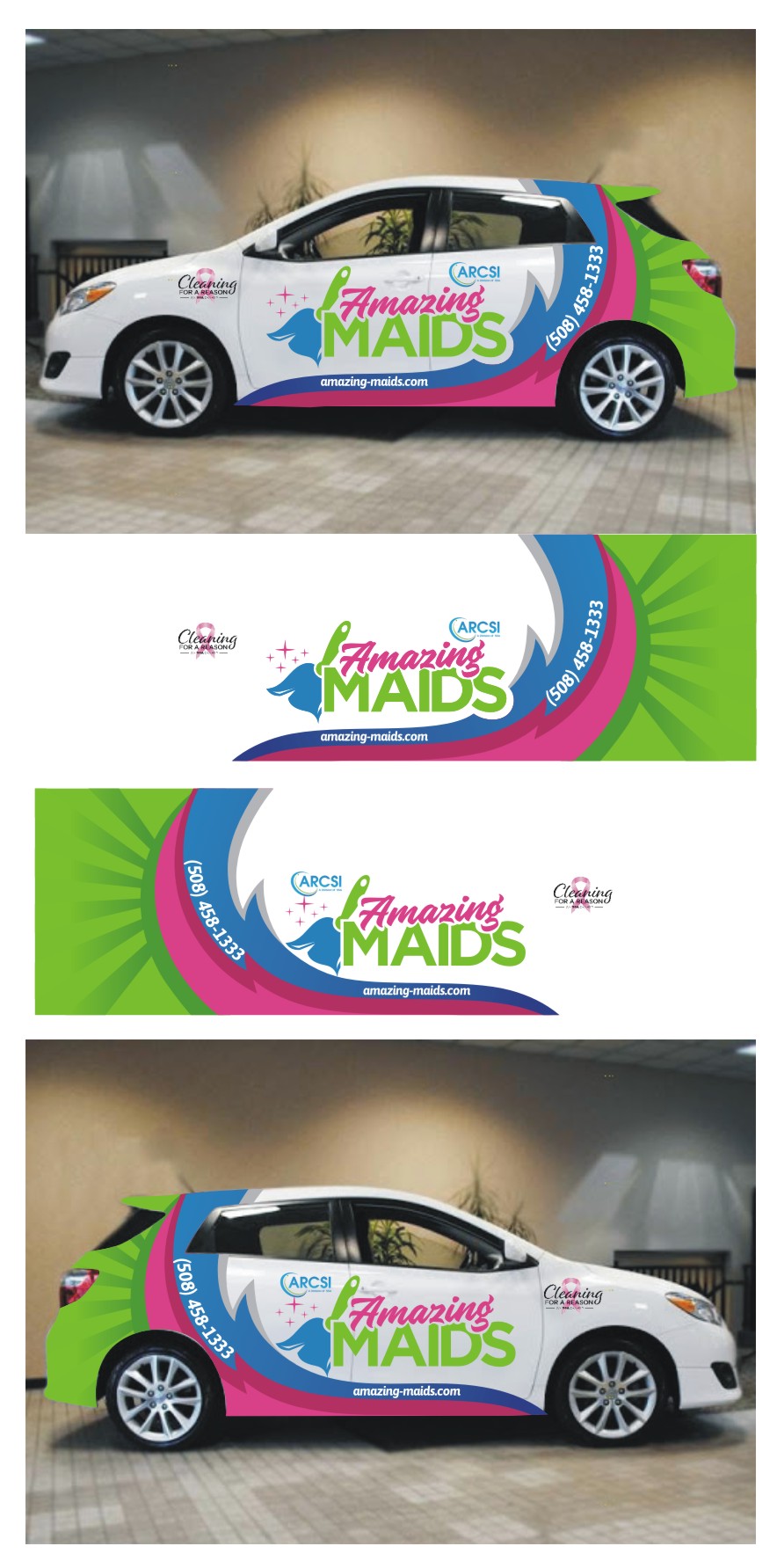 Car Wrap-Design von iamrady für CleanlyPro, Inc.  | Design #23592302