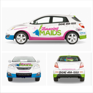 Car Wrap Design by DG+ for CleanlyPro, Inc.  | Design: #23575211