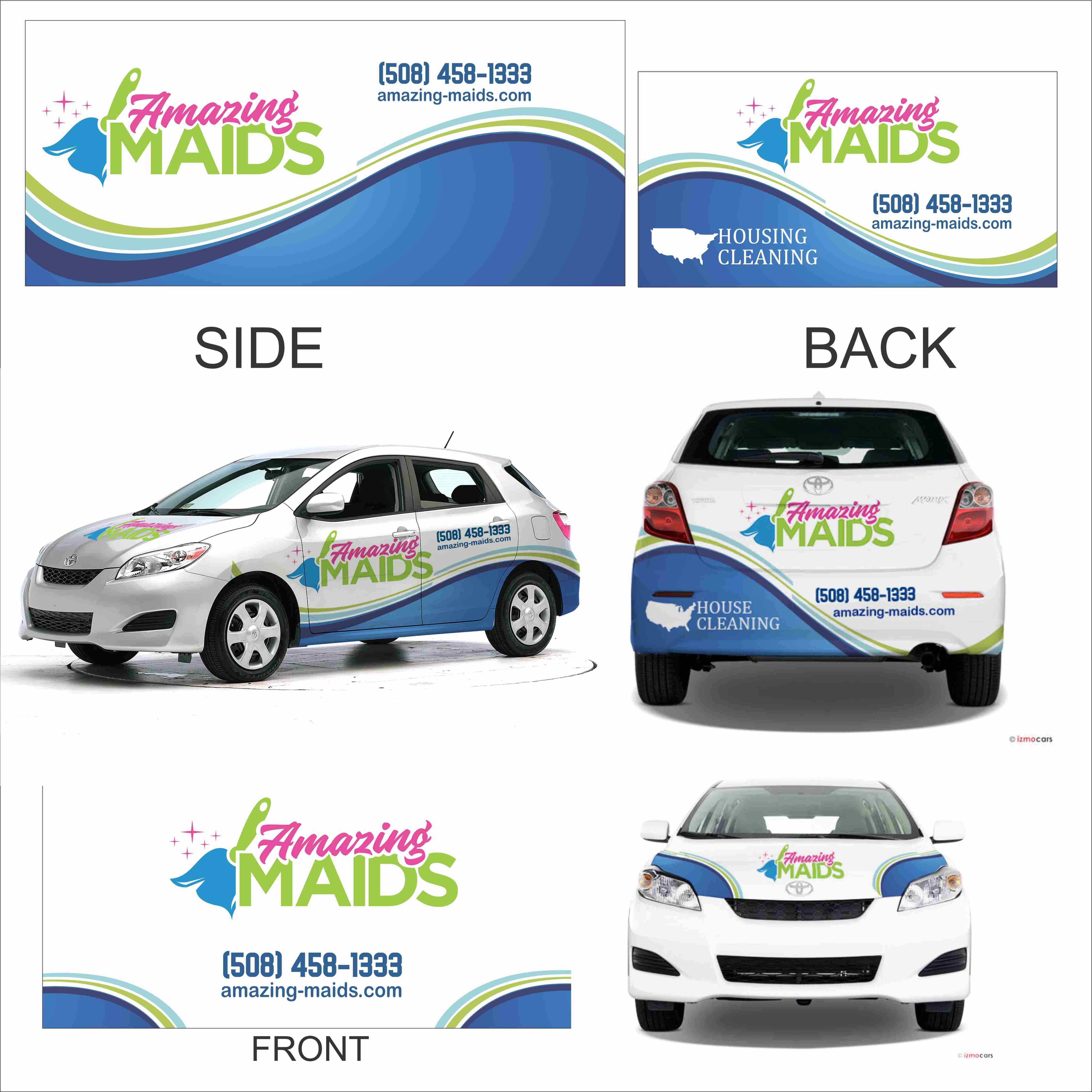 Car Wrap Design by sonu parmar for CleanlyPro, Inc.  | Design #23591812