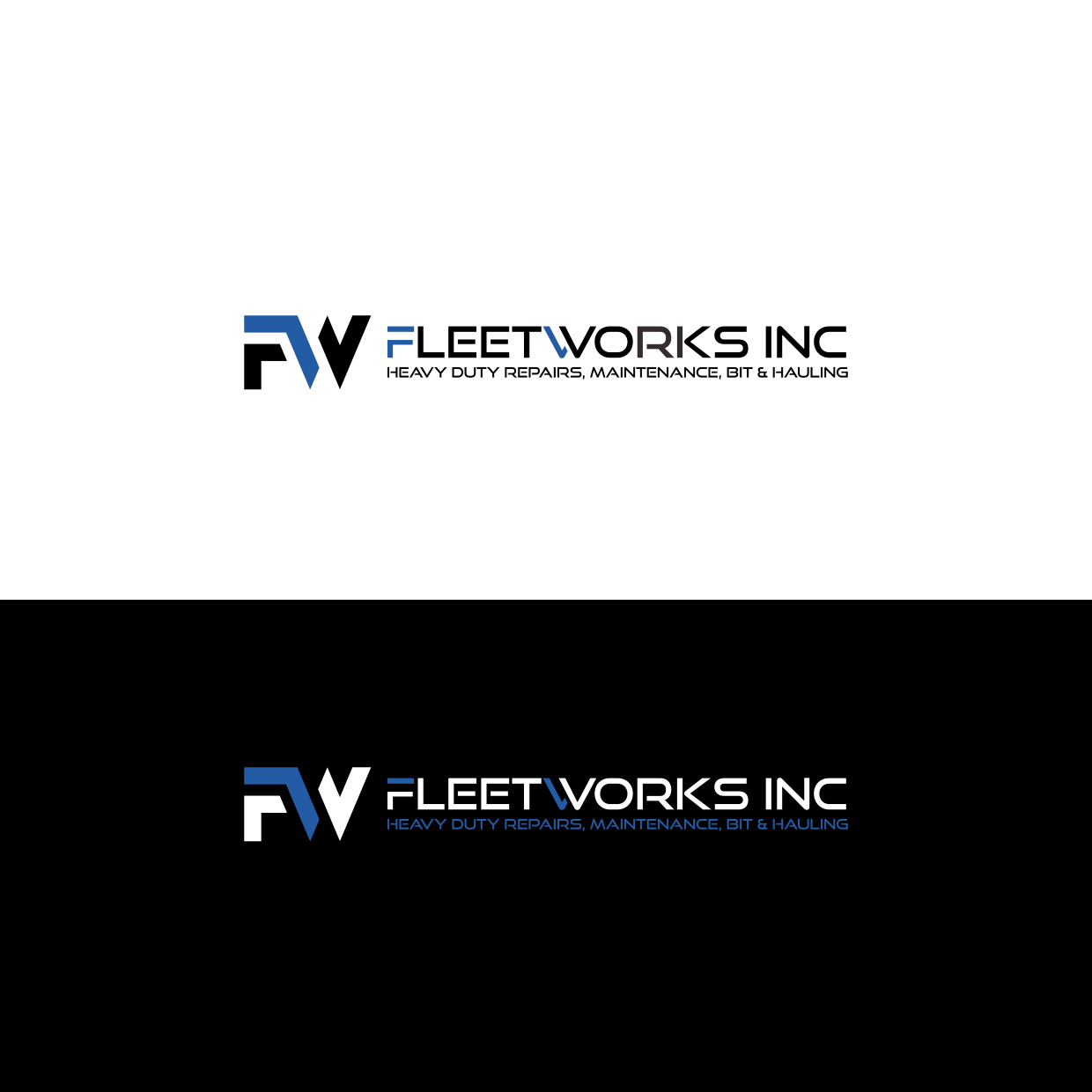 Logo Design by pelukismalam 2 for Fleetworks Inc | Design #23584413