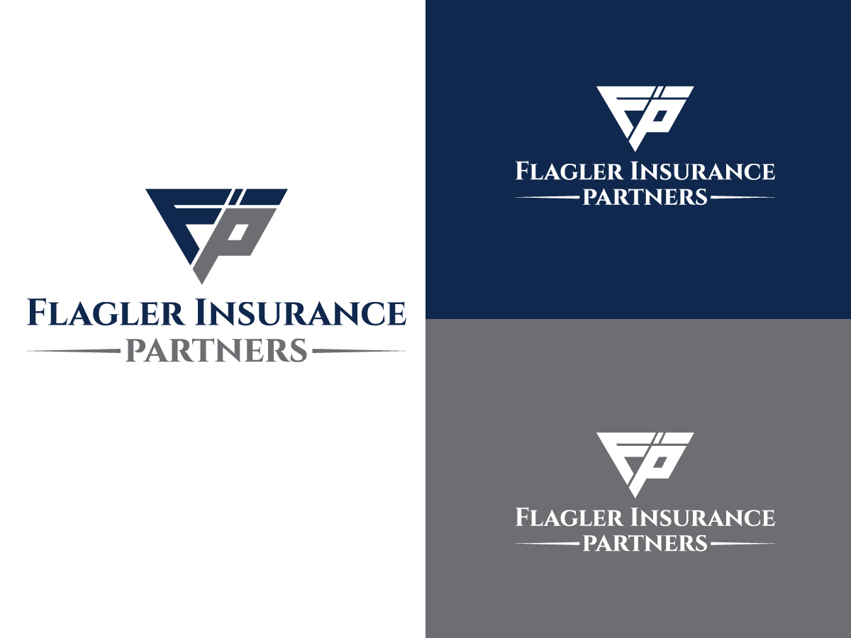 Logo Design by Nova Tech Solutions for Flagler Insurance Partners | Design #23547346