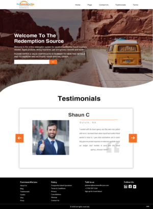 Web Design by pb for Shane | Design: #23557861
