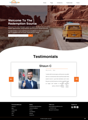 Web Design by pb for Shane | Design: #23562070