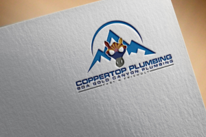 Coppertop Plumbing dba Gold Canyon Plumbing.    Fast N Friendly | Logo Design by Ochieng