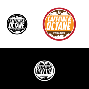 Caffeine and Octane At The Garage or Caffeine & Octane At The Garage | Logo-Design von Graphic Bricks