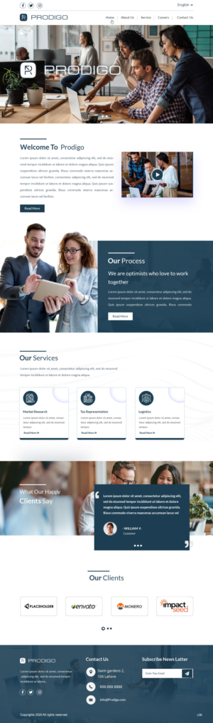 Diseño Web por pb para Prodigo Sàrl | Diseño: #23565352
