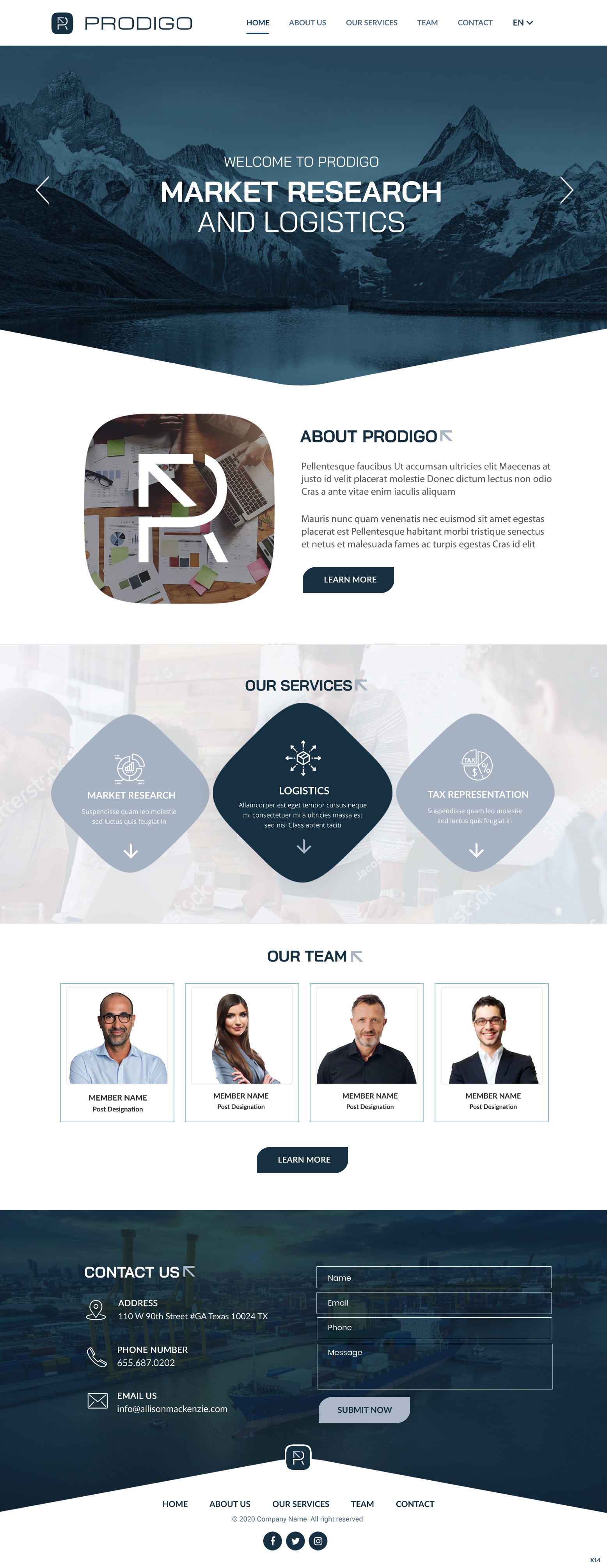Diseño Web por pb para Prodigo Sàrl | Diseño: #23565359