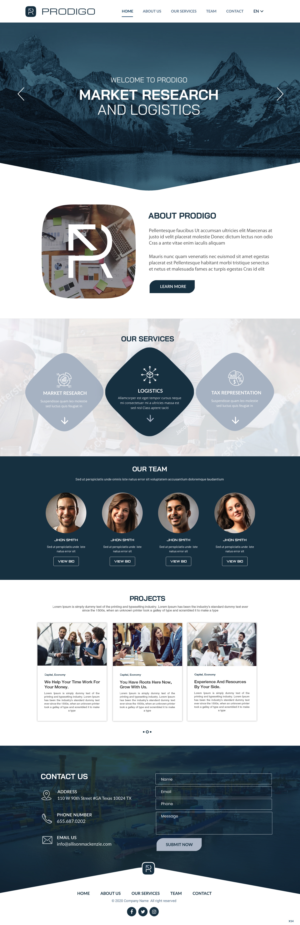 Diseño Web por pb para Prodigo Sàrl | Diseño: #23655247