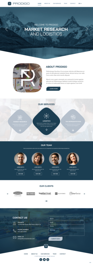 Diseño Web por pb para Prodigo Sàrl | Diseño: #23663568