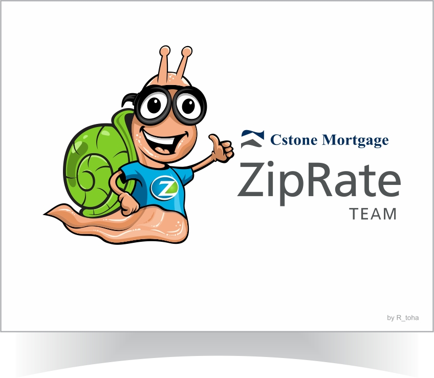 Mascot Design by r-toha for ZipRate | Design #23559874
