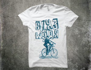 Bike to work 2020 - EPFL is a Swiss university. Each year, it organizes Bike to Work, a team challen | Diseño de Camiseta por Taho Design
