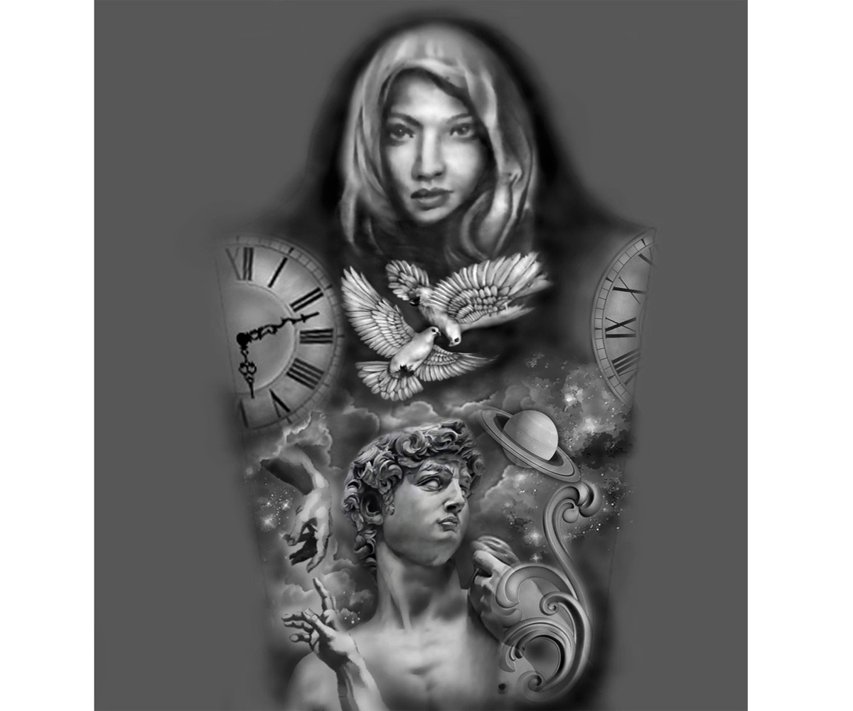 Tattoo Design by Jezzus for this project | Design #23595478