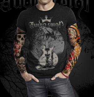 Audio Reign Hard Rock Tshirt Design | T-shirt Design by Bayu_susilo