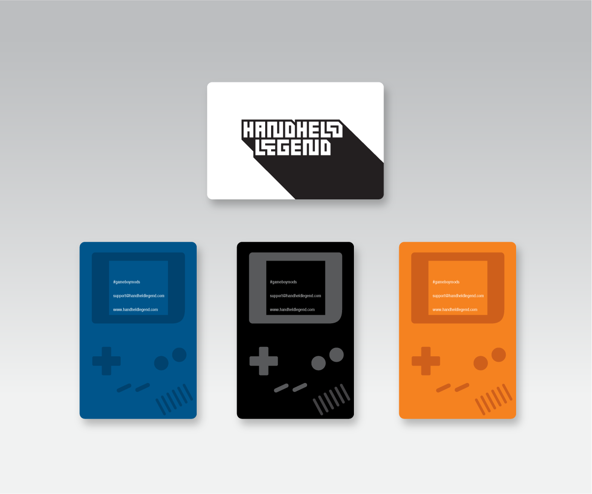 Visitenkarten-Design von bluejet für Hand Held Legend | Design #23554279