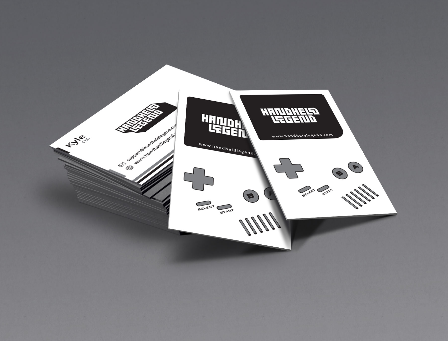 Business Card Design by Nafeesarts for Hand Held Legend | Design #23567825