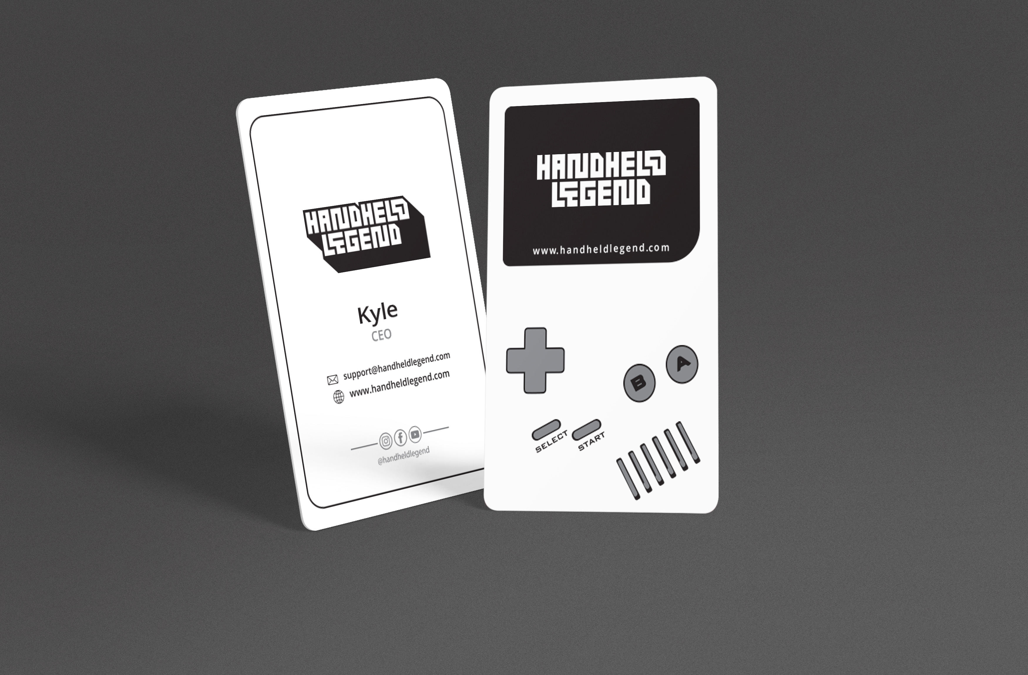 Diseño de Tarjeta de Presentación por Nafeesarts para Hand Held Legend | Diseño #23567871