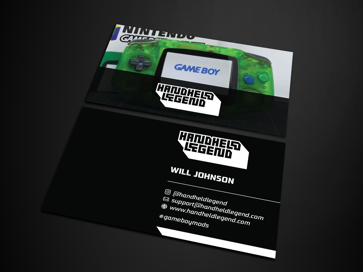 Visitenkarten-Design von Verified artistry (Design garden) für Hand Held Legend | Design #23553012