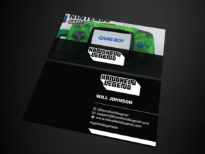 Visitenkarten-Design von Verified artistry (Design garden) für Hand Held Legend | Design: #23553012