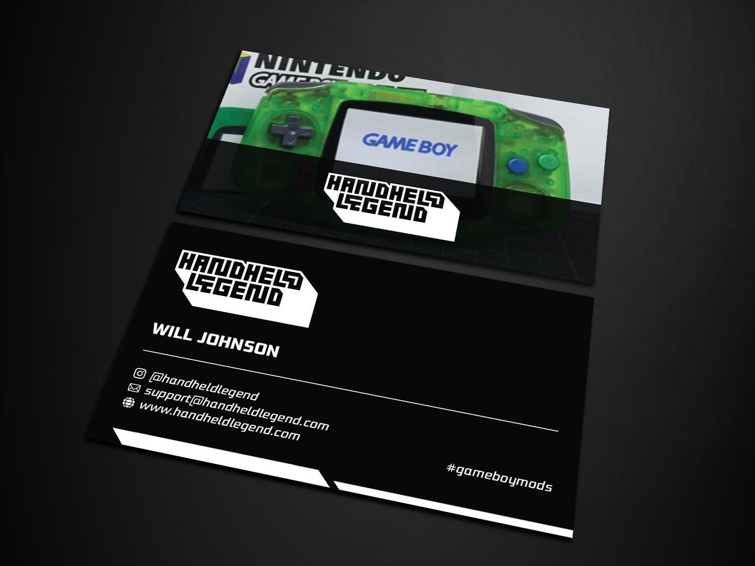 Visitenkarten-Design von Verified artistry (Design garden) für Hand Held Legend | Design #23553013