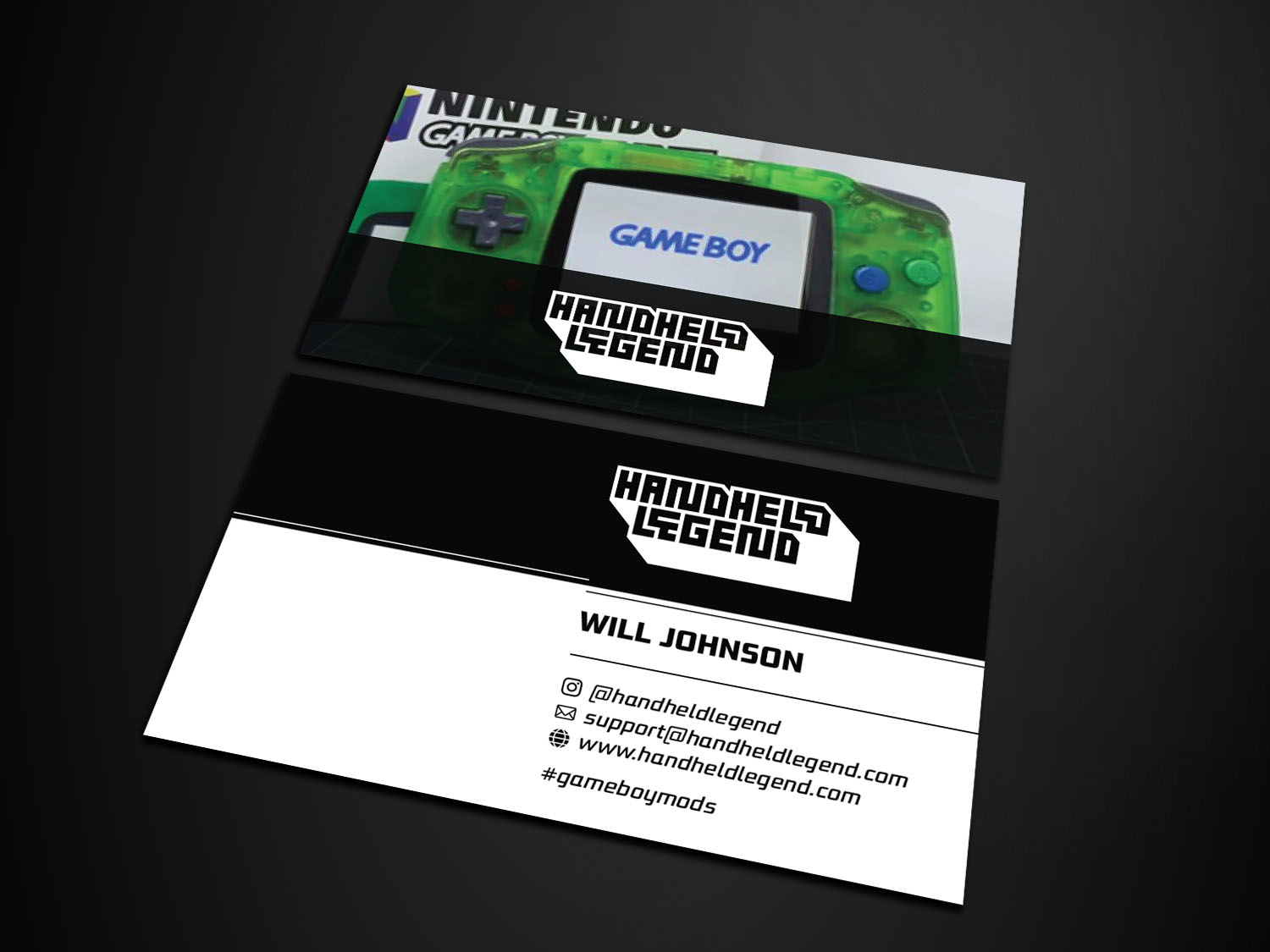 Visitenkarten-Design von Verified artistry (Design garden) für Hand Held Legend | Design #23553017